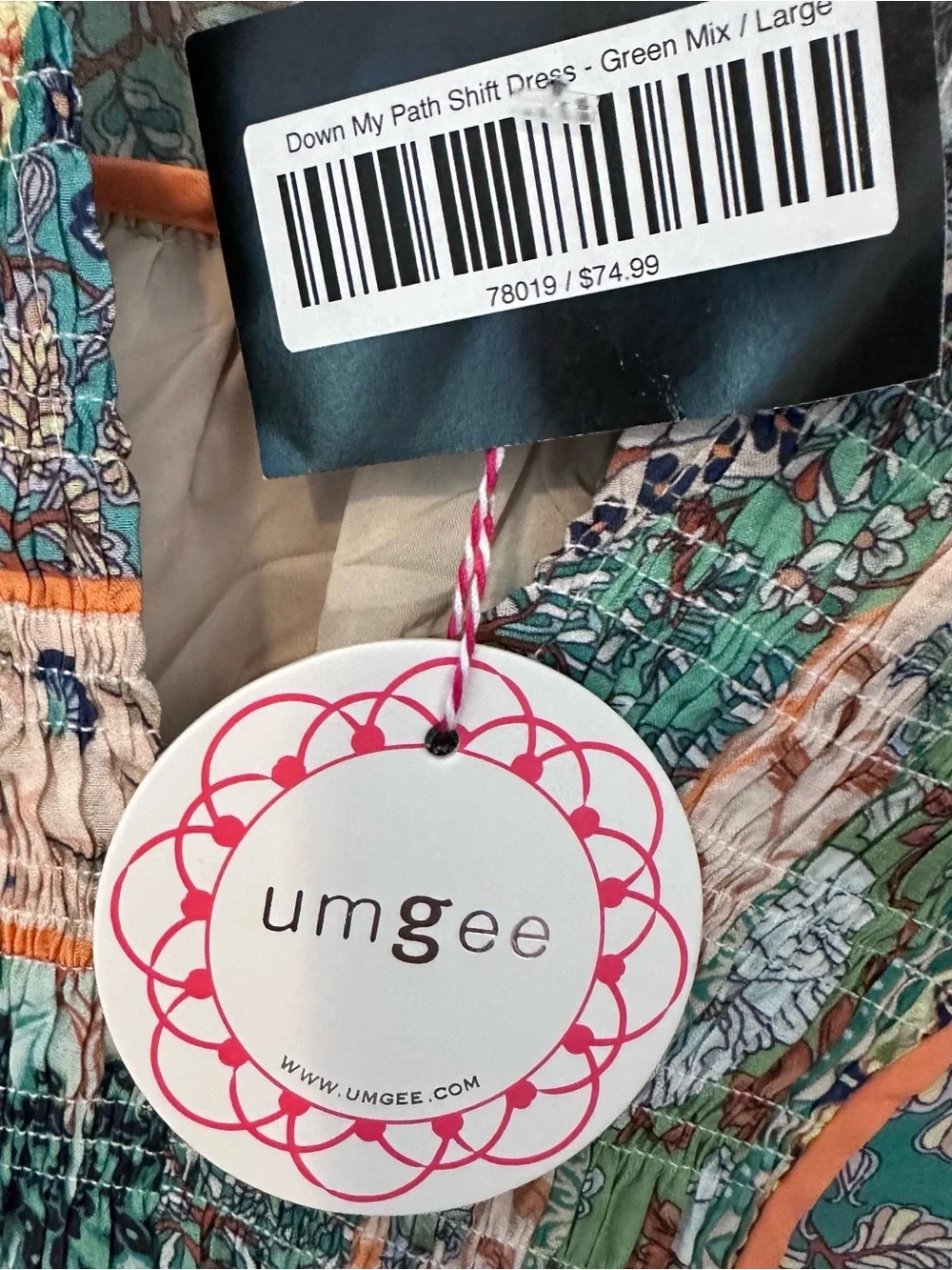 Umgee boho dress